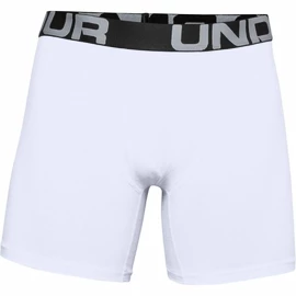 Under Armour Charged Cotton 6in 3Pack White Férfiboxeralsó