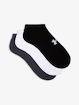 Under Armour  Core No Show 3Pk-BLK  Zokni XL