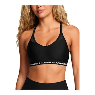Under Armour  Crossback Low Bra Black  Női melltartó