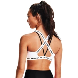 Under Armour Crossback Low white Női melltartó
