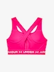 Under Armour  Crossback Mid Bra-PNK Női melltartó