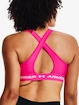 Under Armour  Crossback Mid Bra-PNK Női melltartó