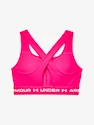 Under Armour  Crossback Mid Bra-PNK Női melltartó