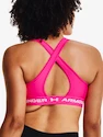 Under Armour  Crossback Mid Bra-PNK Női melltartó