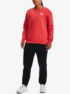 Under Armour  Essential Fleece Crew-RED Női melegítőfelső