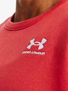 Under Armour  Essential Fleece Crew-RED Női melegítőfelső