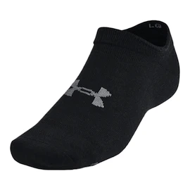 Under Armour Essential No Show 6pk Black / Black / Castlerock Zokni