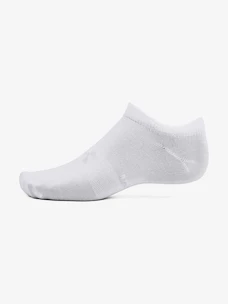 Under Armour  Essential No Show 6pk-WHT  Zokni