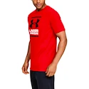 Under Armour  Foundation SS T Red Férfipóló