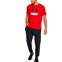 Under Armour  Foundation SS T Red Férfipóló