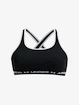 Under Armour  G Crossback Mid Solid-BLK Női melltartó XL