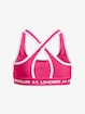 Under Armour  G Crossback Mid Solid-PNK Lánykamelltartó