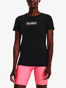 Under Armour  GRADIENT PILL SS-BLK Női póló