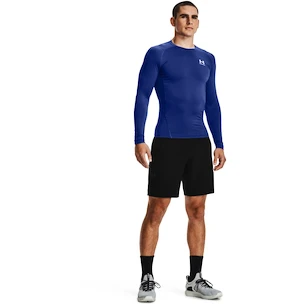 Under Armour HeatGear Comp LS Blue Férfipóló