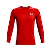 Under Armour HeatGear HeatGear Armour Fitted LS Radiant Red Férfipóló