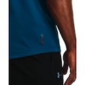 Under Armour HeatGear Rush 2.0 Print SS Blue Férfipóló
