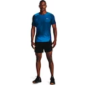 Under Armour HeatGear Rush 2.0 Print SS Blue Férfipóló