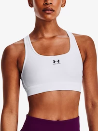 Under Armour HG Armour Mid Padless-WHT Női melltartó
