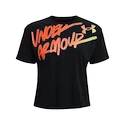 Under Armour  Live Chroma Graphic Tee-BLK Női póló