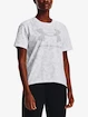 Under Armour  LOGO AOP HEAVYWEIGHT SS-WHT Női póló