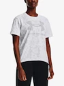 Under Armour  LOGO AOP HEAVYWEIGHT SS-WHT Női póló