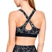 Under Armour  Mid Crossback Printed Black  Női melltartó