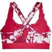 Under Armour  Mid Crossback Printed Pink  Női melltartó