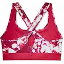 Under Armour  Mid Crossback Printed Pink  Női melltartó