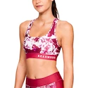 Under Armour  Mid Crossback Printed Pink  Női melltartó XS