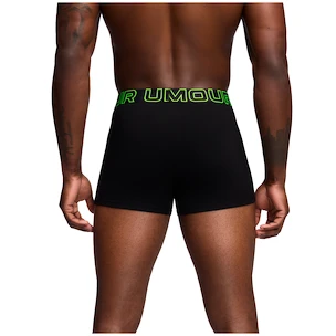 Under Armour Perf Cotton 3in 3Pack Black  Férfiboxeralsó