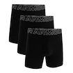 Under Armour Perf Cotton 6in 3Pack black  Férfiboxeralsó