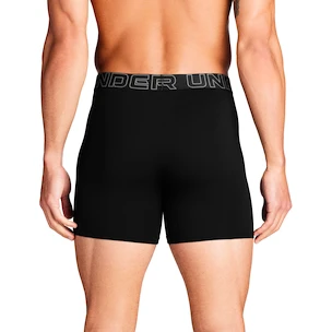 Under Armour Perf Cotton 6in 3Pack black  Férfiboxeralsó
