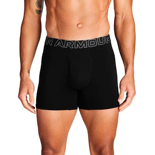 Under Armour Perf Cotton 6in 3Pack black  Férfiboxeralsó