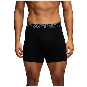 Under Armour Perf Cotton 6in 3Pack Black  Férfiboxeralsó