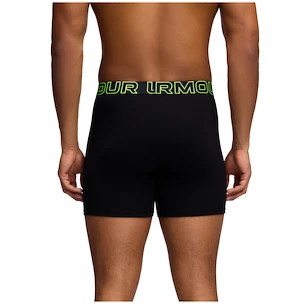 Under Armour Perf Cotton 6in 3Pack Black  Férfiboxeralsó