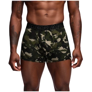 Under Armour Perf Cotton Nov 3in Green  Férfiboxeralsó