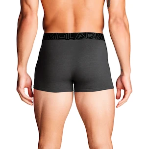 Under Armour Perf Cotton Solid 3in 3Pack Castlerock Heather  Férfiboxeralsó
