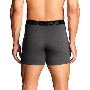 Under Armour Perf Cotton Solid 6in 3Pack Castlerock Heather  Férfiboxeralsó L