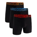 Under Armour Perf Tech 6in 3Pack Black  Férfiboxeralsó S