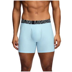 Under Armour Perf Tech 6in 3Pack Blue  Férfiboxeralsó