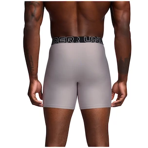 Under Armour Perf Tech 6in 3Pack Grey  Férfiboxeralsó