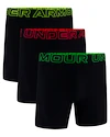 Under Armour Perf Tech Mesh 6in 3Pack Black  Férfiboxeralsó