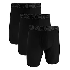 Under Armour Perf Tech Mesh Solid 9in 3Pack Black Férfiboxeralsó
