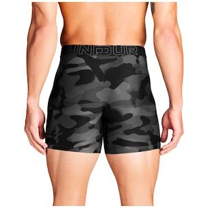 Under Armour Perf Tech Print 6in 3Pack Black  Férfiboxeralsó S