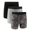 Under Armour Perf Tech Print 6in 3Pack Castlerock Heather  Férfiboxeralsó