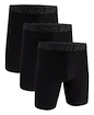 Under Armour Perf Tech Solid 9in 3Pack Black  Férfiboxeralsó
