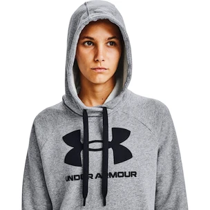 Under Armour  Rival Fleece Logo Hoodie grey Női melegítőfelső