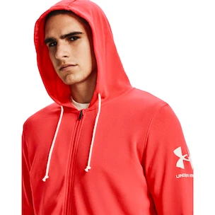 Under Armour  RIVAL TERRY FZ HD Red Férfi-melegítőfelső M