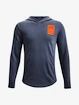 Under Armour  Rival Terry Hoodie-BLU Fiú-melegítőfelső