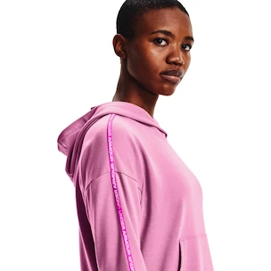 Under Armour  Rival Terry Taped Hoodie Planet Pink Női melegítőfelső M